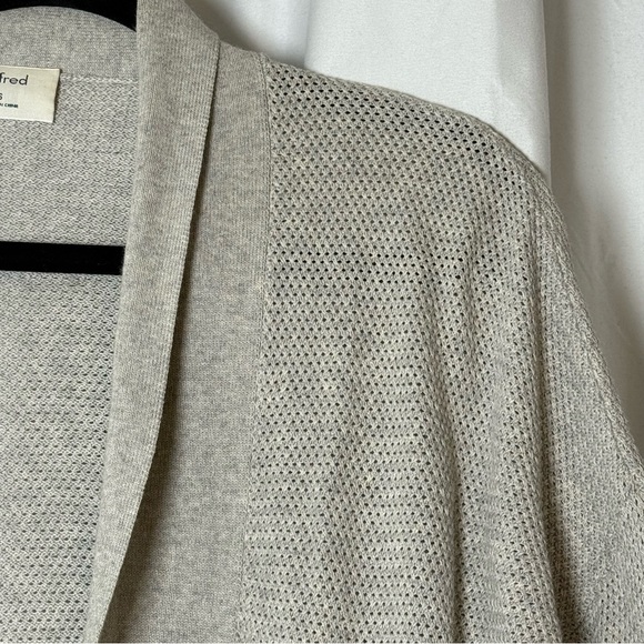 Wilfred Open Front Cardigan Silk Cotton Cashmere Blend Women’s Small - Picture 8 of 13